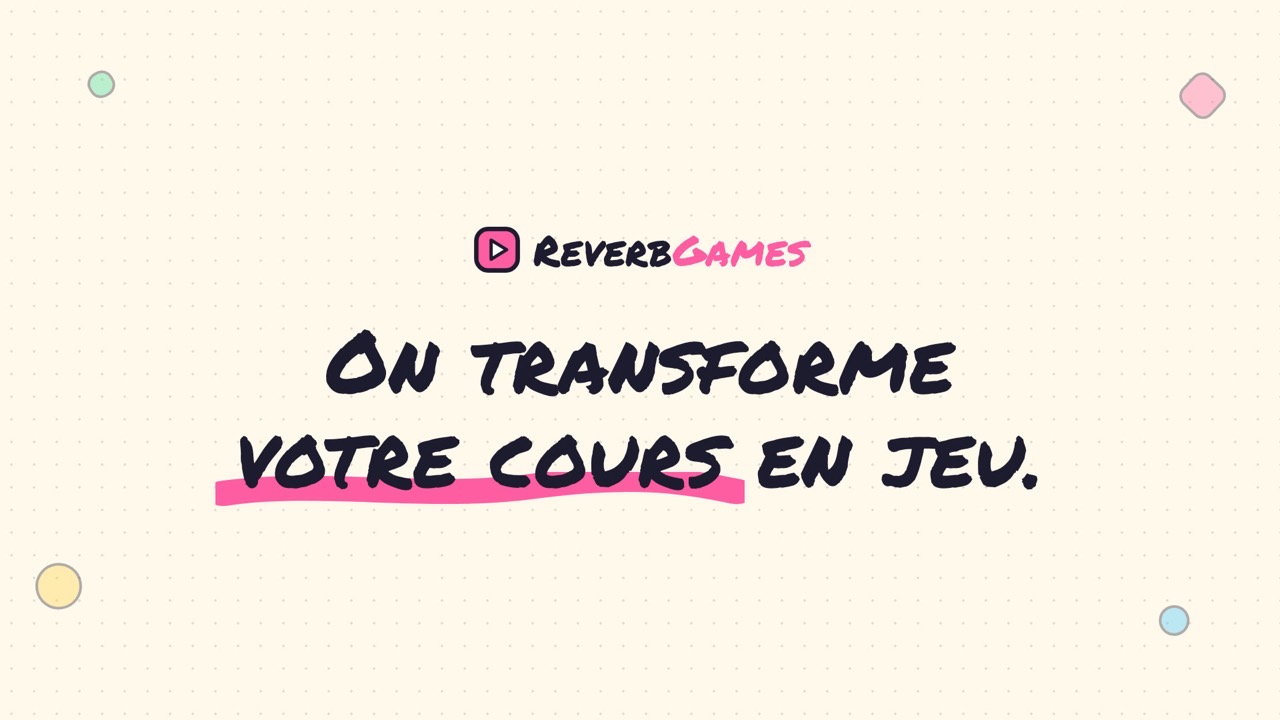 Trailer de Reverb Games
